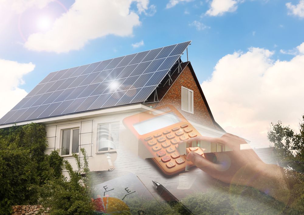Calculating rising power costs against solar